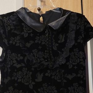 I am selling a goth bat and rose dress from killstar